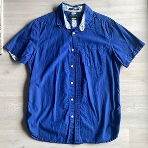 Denim & Flower Blue Buttondown